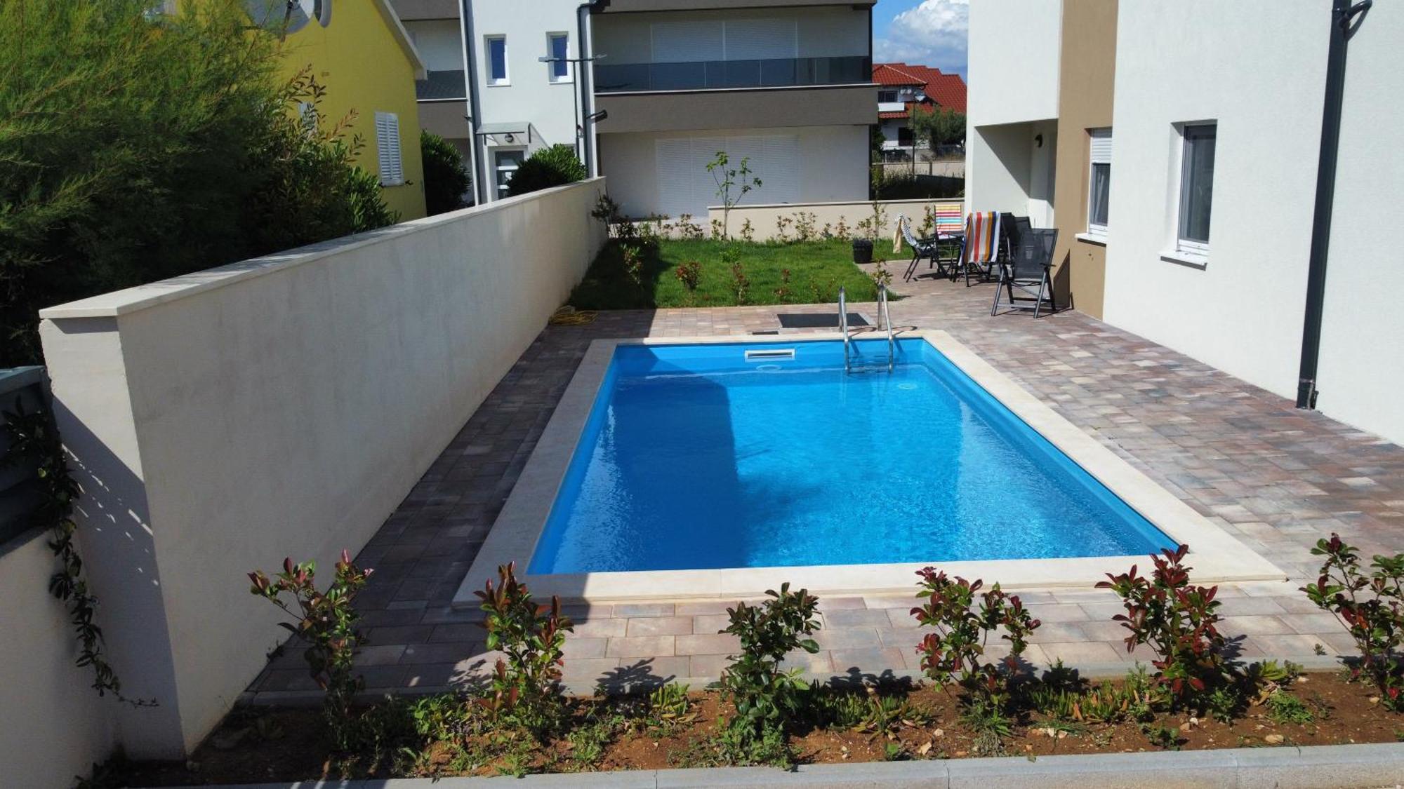 Apartment Relex With Pool & Jacuzzi Privlaka  Ngoại thất bức ảnh